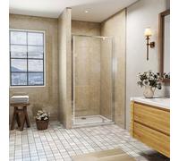 SLINE Pivot Shower Door Enclosure Cubicle 800X1850mm