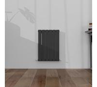 SLINE SANITARY 600x408mm Horizontal Radiator Anthracite Single Modern Flat Panel Central Heating Radiator