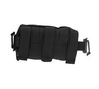 Sling Backpack, Outdoor Backpack Shoulder Strap Pouch, Clip On Pouch Backpack Attachment Bag Hiking Backpack Lightweight Packable Daypack for Hikers (Black) (Black)