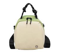 Sling Backpack Waterproof Zip and Detachable Shoulder Strap, Green and | Convertible Mini Backpack for Men and Women School Travel Everyday Commuting Picnic Camping Climbing
