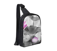 Sling Bag Cross Body Chest Bag Double Layer Shoulder Bag for Men Women | Mystical Dead Skull Printed Shoulder Backpack Man Bag For Travel Hiking Running Cycling