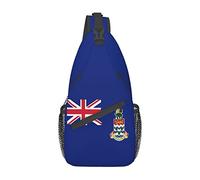 Sling Bag For Men Women Flag Of The Cayman Islands Crossbody Bags Lightweight Casual Across Body Bag, For Outdoor, Office, Shopping