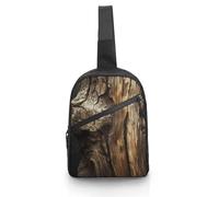 Sling Bag for Women Men Tree Trunk Crossbody Bag Casual Daypack Backpack Shoulder Chest Bag Fashion Waist Pack Water Resistant Fanny Pack Crossbody Shoulder Bag, white, 8.3x2.5x12 Inches