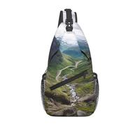 Sling Bag Norway Terrain Small Backpack Classic Waterproof Sling Bag Rucksack, For Cycling, Office, Shopping, Hiking, Running