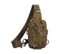 Sling Bag - Wear Resistant Storage Pouch, Anti-Bounce Stability Sling Shoulder Bag | Optimized for Women Men Adults Traveling Sports Workouts Backpacking Cycling Riding Running Hiking