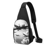 Sling Bags for Women Men World War 2 Sling Backpack Adjustable Belt Bum Bags Fanny Pack for Travel Sports Running Hiking Waist Packs