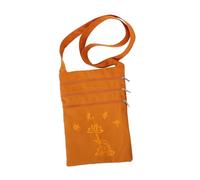 Sling Organizer Bag for Monk Crossbody Storage Bag with Elegant Design Lightweight Cloth Container for Jewelry Prayer Items for Pilgrimage Travel and Daily Use