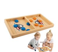 Sling Puck Board Game, Family Chess Sling Puck - Interactive Fast Pace Game with Chess Disc, Hand Coordination Exercise, Hockey Development Game for Barbecue,