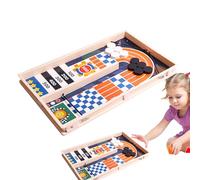 Sling Puck Game - Interactive Table Hockey Game, Desktop Battle Board Games, Fast Paced Hockey Table Games, Birthday Christmas Easter Parties, Fun Activity for Family Friends Kids