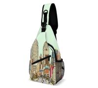 Sling Shoulder Bags Austin Texas Backpack Leisure Sling Bag Anti-Theft Shoulder Bags For Workout Travelling Cycling