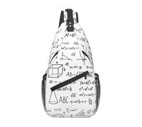 Sling Shoulder Bags Math Shoulder Bags Lightweight Crossbody Sports Sling Bag For Hiking Travelling Runner