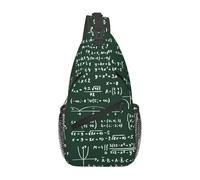 Sling Shoulder Bags Math Sling Bag Leisure Chest Bag Anti-Theft Shoulder Bags For Runner Travelling Workout