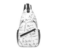 Sling Shoulder Bags Math Sling Bag Sports Crossbody Lightweight Backpack For Travelling Workout Runner
