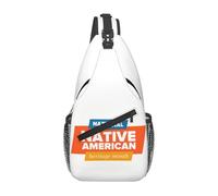 Sling Shoulder Bags Native American Heritage Month Indigenous Pride Sling Bag Sports Backpack Leisure Shoulder Bags For Workout Hiking Cycling