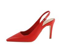 Slingback Shoes for Women Size UK 5.5 High Heel 50s Slingback Buckle Pointed Court Shoes Sexy Wedding Party Prom Dress Pumps Sandals Trendy Ladies Footwear Red