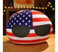 SLINGDA Countryballs Plush Ball Poland Ball Plush Usa France Canada Uk Germany Japan China Short Plush Country Plush Gift Pendant Toys and Games - 30 Cm (12 In)
