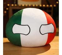 SLINGDA Countryballs Poland Ball Plush 10cm Country Ball Plush Japan United States France Russia Germany Ball Plush Pendant