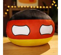 SLINGDA Countryballs Poland Ball Plush 10cm Country Ball Plush Japan United States France Russia Germany Ball Plush Pendant