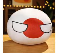 SLINGDA Countryballs Poland Ball Plush 10cm Country Ball Plush Japan United States France Russia Germany Ball Plush Pendant