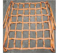 Slings Safety Lifting Net Belt Suspended Lifting Cargo Net, Sling Net, Flat Polyester Sling Lifting Net/Color/1 * 1M/Mesh 10Cm/Load 200Kg