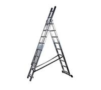 Ladder Aluminium 150 kg 9 Steps 2400 x 470 x 150 mm