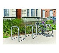Cycle Stand 2-Bike Capacity Sunken Grey 100 x 75 x 100 cm