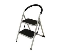 Slingsby Folding 2 Tread Step Ladder 150Kg Capacity (Height to Top Step 490mm) White - 359293