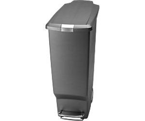 SLINGSBY Pedal Bin 40 L Grey Plastic