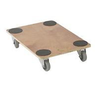 SLINGSBY Platform Dolly Plywood 45 x 68 x 13.5 cm Brown