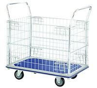 SLINGSBY Platform Trolley 220 kg Steel 48.5 x 84.5 x 19 cm Grey