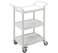SLINGSBY Service Trolley 150 kg Plastic 37 x 65.5 x 90 cm White
