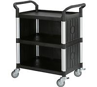 SLINGSBY Service Trolley 250 kg Plastic 48 x 85 x 100 cm Black