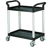 SLINGSBY Service Trolley 250 kg Plastic 48 x 85 x 95 cm Black