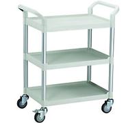 SLINGSBY Service Trolley 250 kg Steel 48 x 85 x 100 cm White