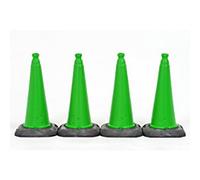 SLINGSBY Sports Cone 30 x 29 x 90 cm Green Pack of 4