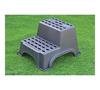 SLINGSBY Steps 375 mm Plastic 200 kg Black