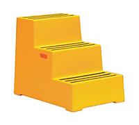 SLINGSBY Steps 620 mm PE (Polyethylene) 260 kg Yellow