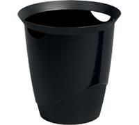 SLINGSBY Waste Bin 16 L Black Plastic