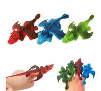 Slingshot Dinosaur Finger Toys,Flying Dragon Toy,Finger Dinosaur Toys,Rubber Flying Dinosaur Toys for Kids,Rubber Flying Dinosaur Toys Finger Slingshot Animal Toys Animal Slingshots Toys