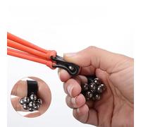 Slingshot Magnetic Ring, Slingshot Ammo Magnet, 5-Pack Handmade Leather Strong Magnetic Ammo Holder, Slingshot Finger Ring, Slingshot Accessory Tools