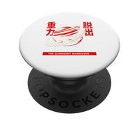 Slingshot Maneuver Space Exploration Planet Satellite Orbit PopSockets Adhesive PopGrip