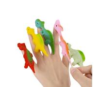 Slingshot Sticky Dinosaur Finger Toys, Stretchy Flying Dino Flickers, Washable Sticky Wall Crawlers, Fun Party Bag Fillers, Birthday Gifts, Classroom Rewards, Easter Egg (50pc)
