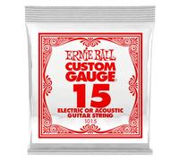 Ernie Ball 1015 Single .015 Plain Steel String
