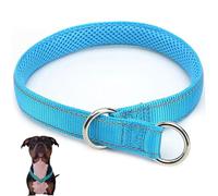Slip Collar for Dogs 24 inch Reflective Choke Collar Soft Nylon with Metal Buckle Portable Dog Chain Training - Slip for Dogs Dog Choker
