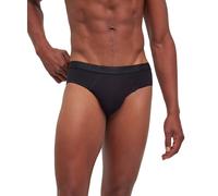 FALKE Men's Daily Climate Control Outlast M Sl Baumwolle Schnelltrocknend Slip, Black 3000, XL