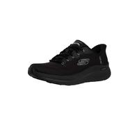 Skechers Men's Arch Fit 2.0 Lestur Slip-On Sneakers, Black Mesh/Synthetic, 7.5 UK