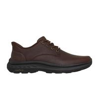 Skechers Men's Pollard Colt Trainers, Red Brown Leather/Synthetic, 8 UK