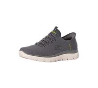 Skechers Men's Summits HIGH Range Sneaker, Charcoal Mesh/Trim, 8 UK