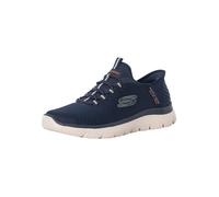 Skechers Men's Summits HIGH Range Sneaker, Navy Mesh/Trim, 9 UK