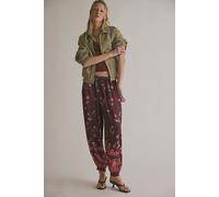 Slip Into Something Pants by Intimately at Free People in Wine Combo, Size: Large - female